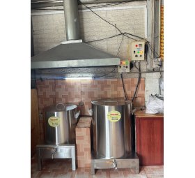 Nồi Nấu Cháo 120 Lít Và Nồi 100L Phở