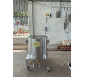 Nồi Nấu Cháo Bằng Điện Ngăn Đôi 100L