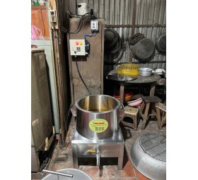 Nồi Chiên Đậu Hũ Miếng Đường Kính 44Cm ( Có 2 Vỉ Để Đậu Hủ Chiên )