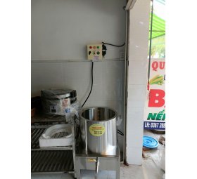 Nồi Điện Nấu Bún Phở 80 Lít + Cóng Trụng