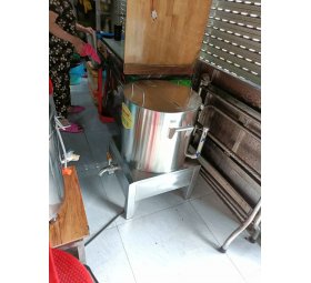 Nồi Điện Nấu Cháo Lòng 50L 3 Lớp