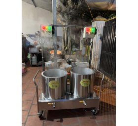 Nồi Điện Nấu Hủ Tiếu Và Phở 100L Và 80L 2 Lớp