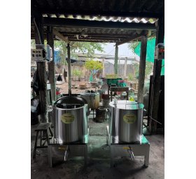 Nồi Điện Nấu Hủ Tiếu 100L 2 Lớp - Nồi Nấu Cháo 80L 3 Lớp