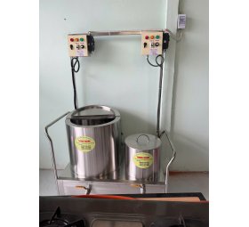 Nồi Điện Nấu Bún Thái 80L Và Nồi 20L Trụng