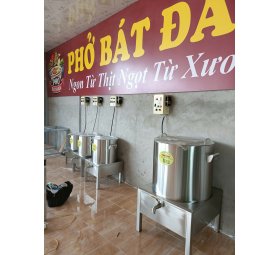 Nồi Điện Nấu Phở 200L,80L,60L,30L 2 Lớp