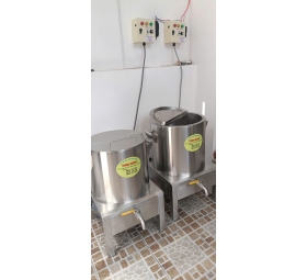 Nồi Điện Nấu Hủ Tiếu 80L + Nồi 60L Phở