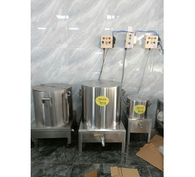 Nồi Điện Nấu Phở 150L 3 Lớp + Nồi 20L Phở