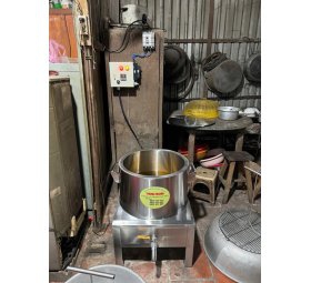Nồi Chiên Đậu Hũ Miếng Đường Kính 44Cm ( Có 2 Vỉ Để Đậu Hủ Chiên )