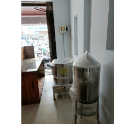 Nồi Điện Nấu Bún Chả 80 Lít 3 Lớp + Bình Nước Đá