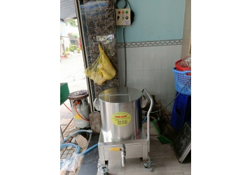 Nồi Điện Nấu Bún Phở 60L + Bánh Xe Tay Đẩy