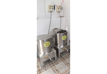 Nồi Điện Nấu Hủ Tiếu 80L + Nồi 60L Phở