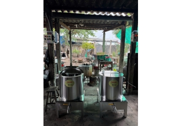 Nồi Điện Nấu Hủ Tiếu 100L 2 Lớp - Nồi Nấu Cháo 80L 3 Lớp