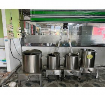 Nồi Điện Nấu Hủ Tiếu Bò Kho 100L 3 Lớp